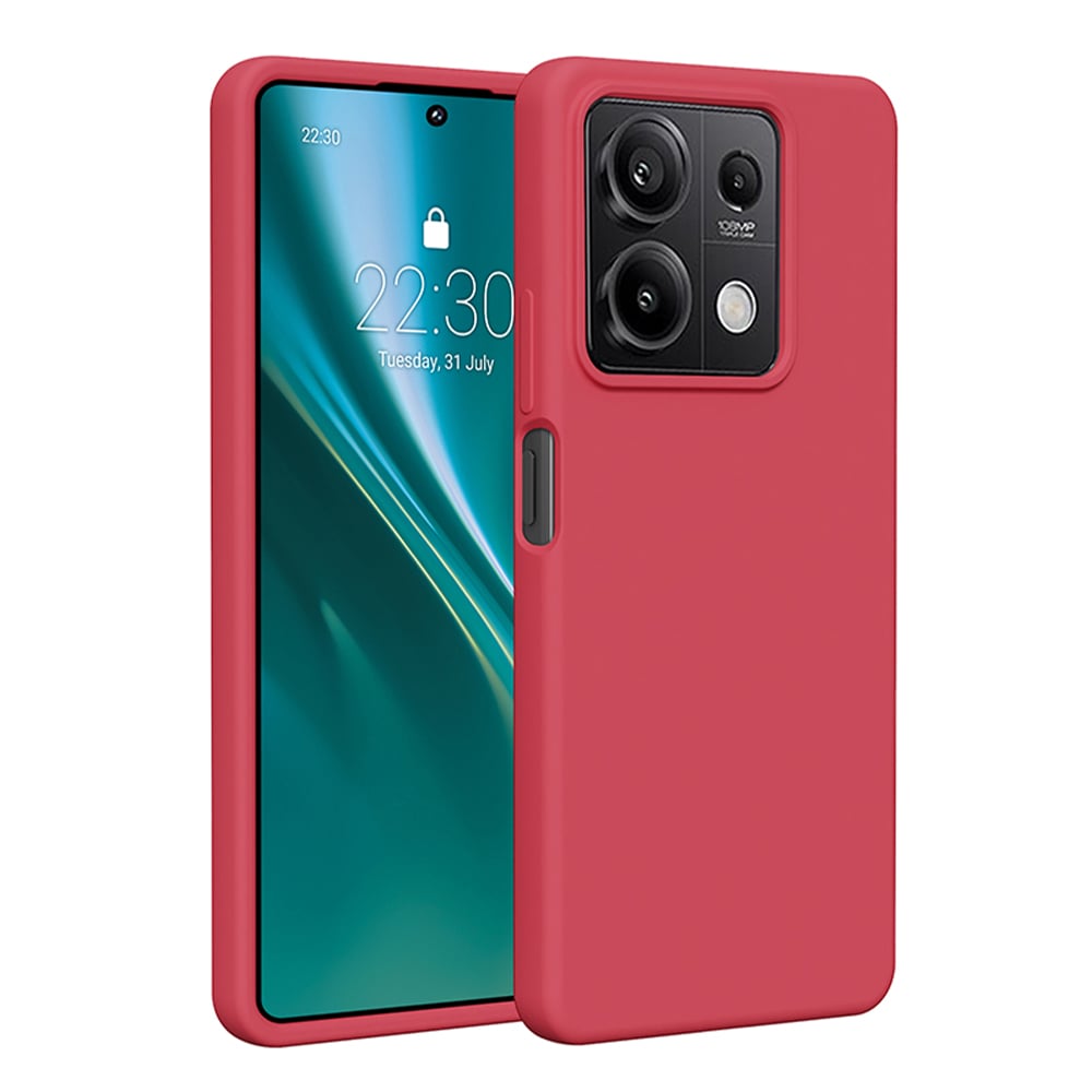 Etteri Back Cover Σιλικόνης Κόκκινο (Redmi Note 13 5G)