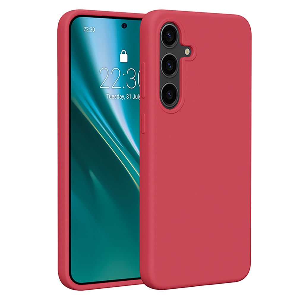 Etteri Back Cover Σιλικόνης Κόκκινο (Galaxy S24+)