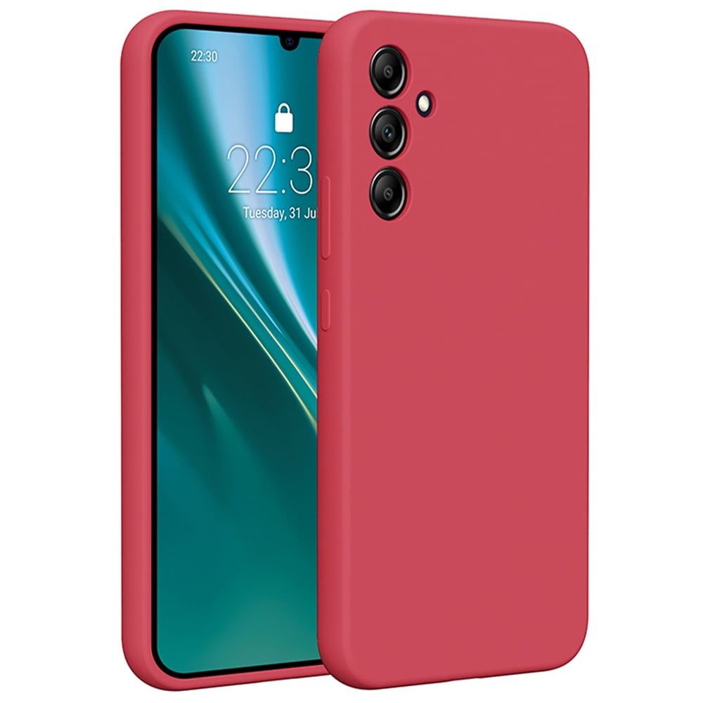 Etteri Back Cover Σιλικόνης Κόκκινο (Galaxy A34)
