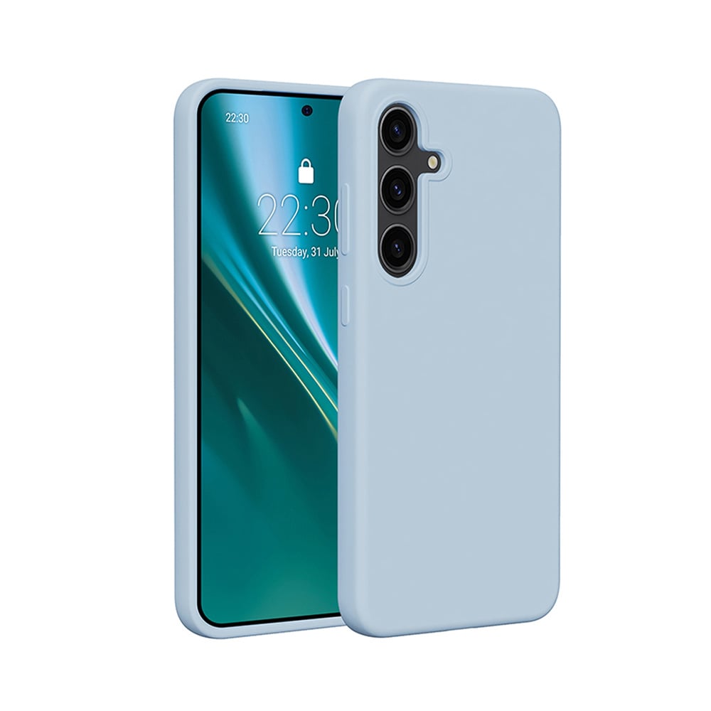 Etteri Back Cover Σιλικόνης Γαλάζιο (Galaxy S25+)