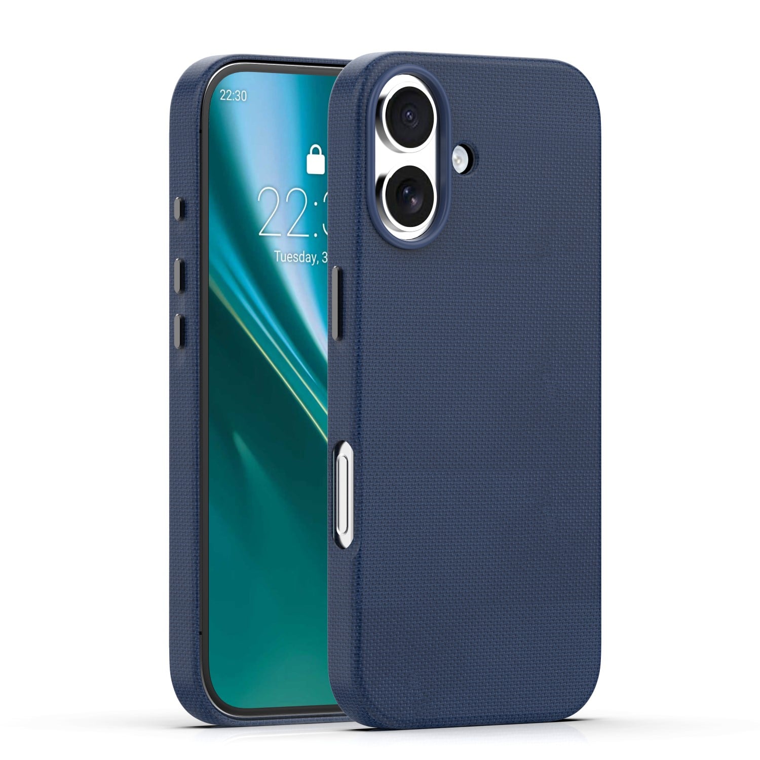 Mag Back Cover Σιλικόνης 2mm Μπλε (iPhone 16)