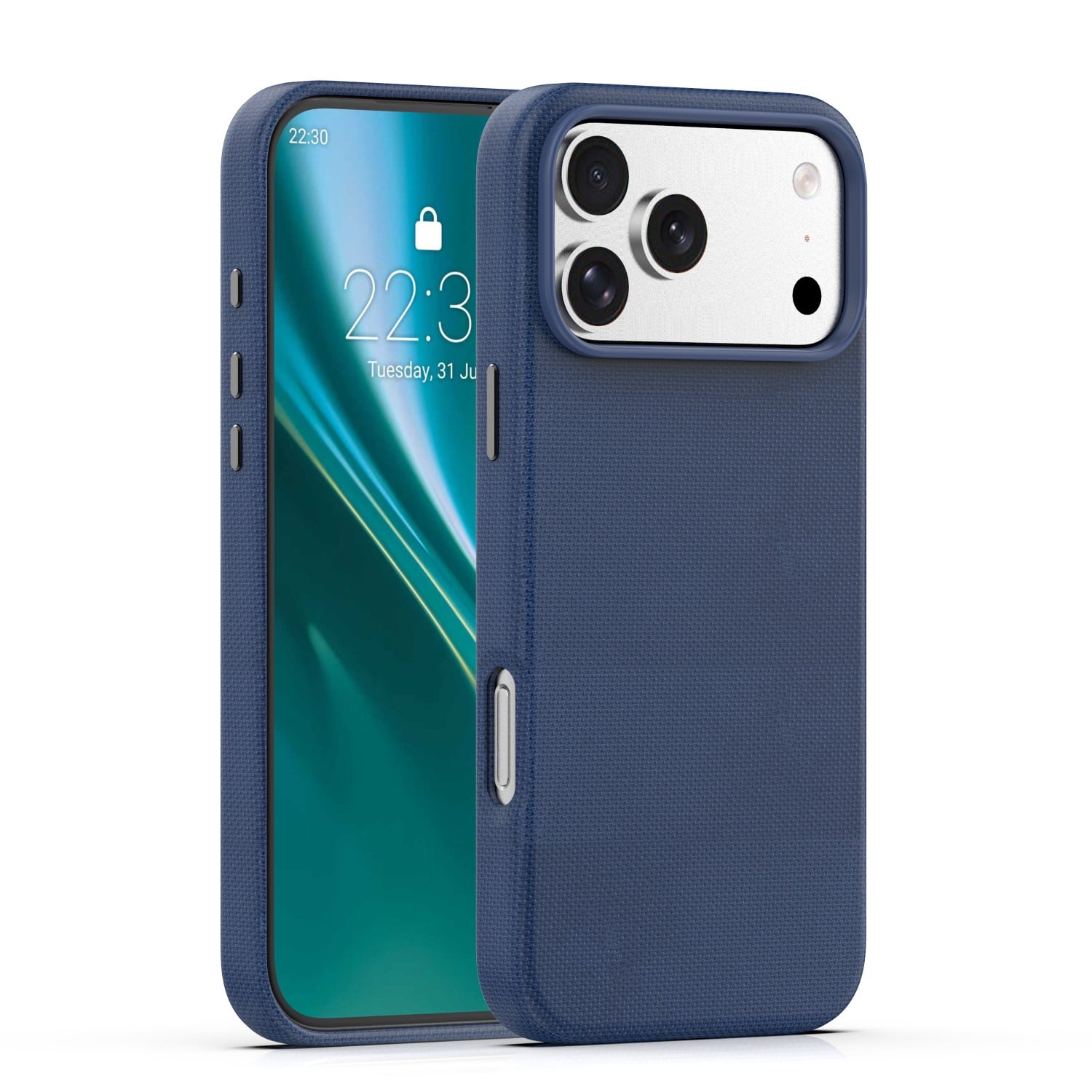 Mag Back Cover Σιλικόνης 2mm Μπλε (iPhone 17 Pro Max)