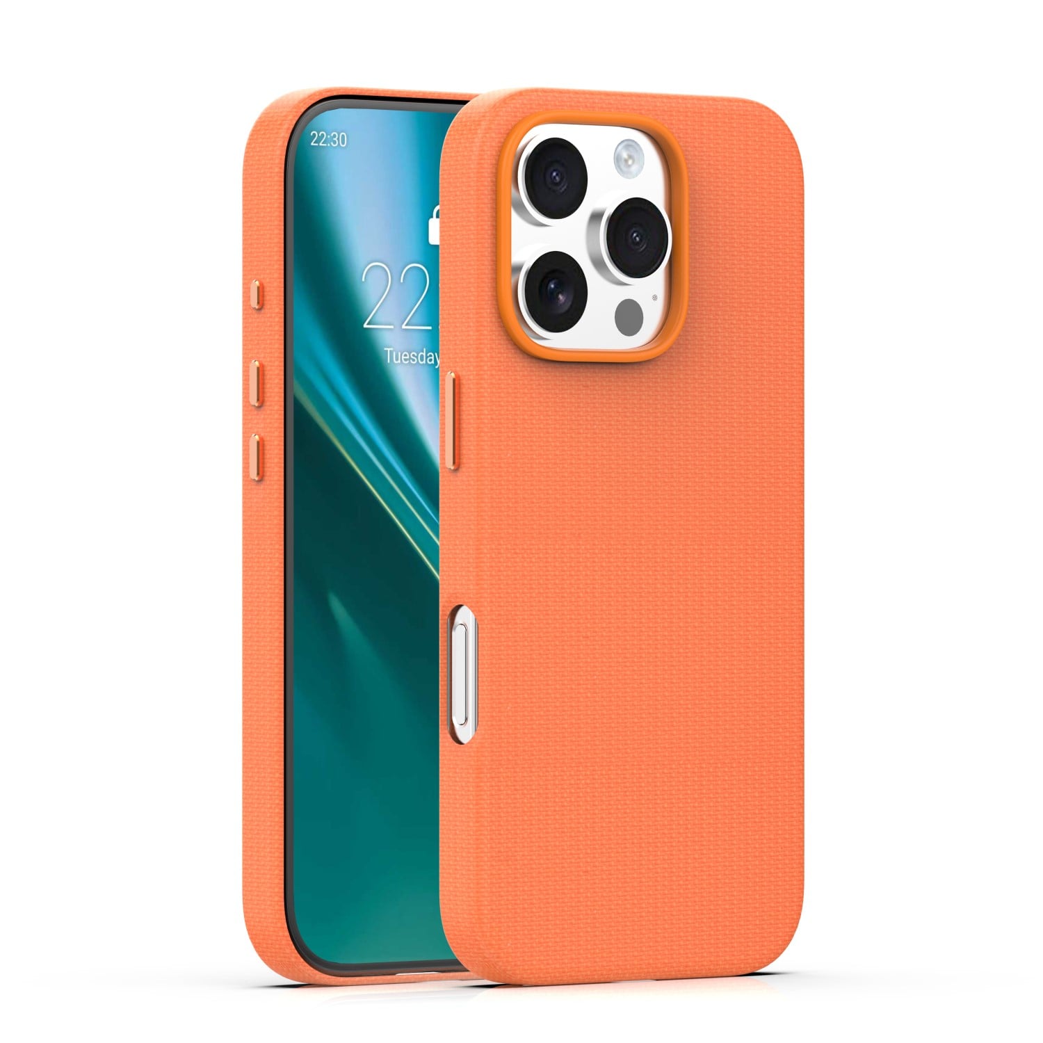 Mag Back Cover Σιλικόνης 2mm Πορτοκαλί (iPhone 16 Pro Max)