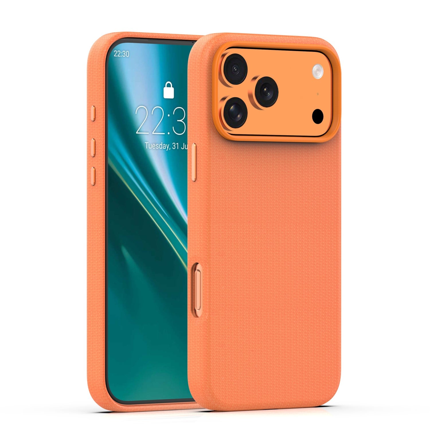 Mag Back Cover Σιλικόνης 2mm Πορτοκαλί (iPhone 17 Pro)