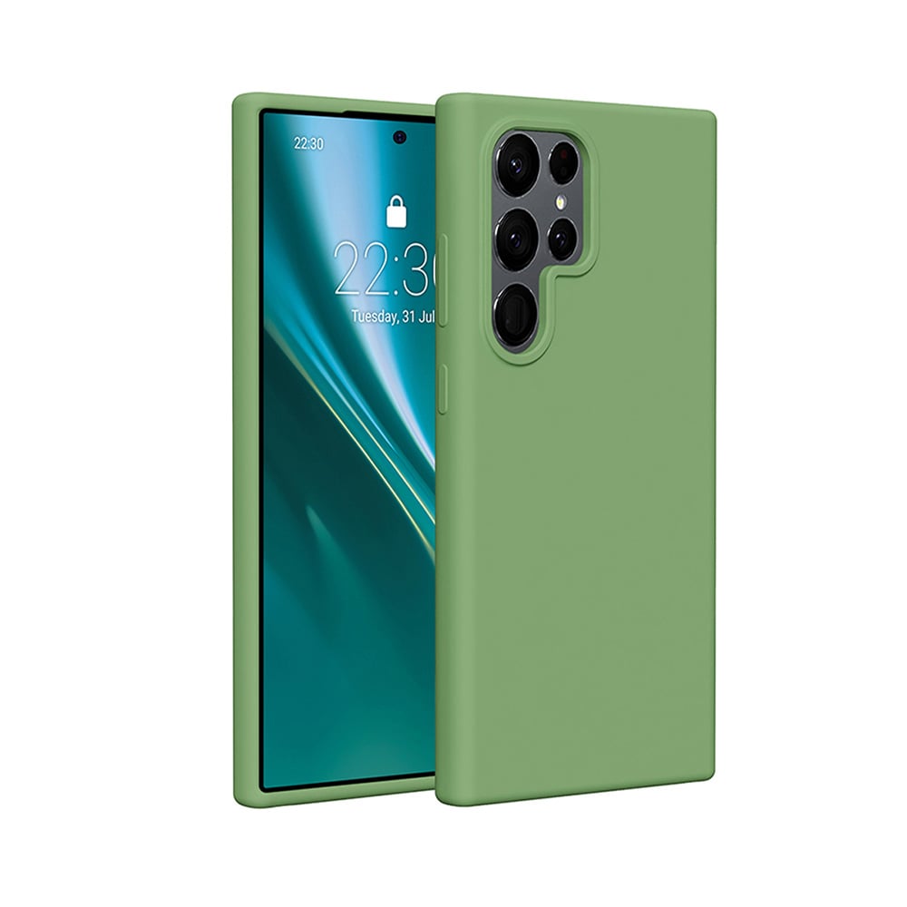 Etteri Back Cover Σιλικόνης Πράσινο (Galaxy S25 Ultra)