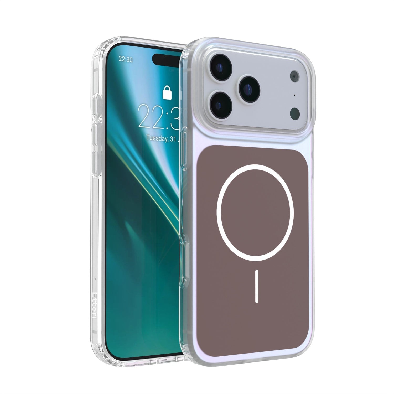 Etteri Back Cover Πλαστικό Καφέ (iPhone 17 Pro Max)