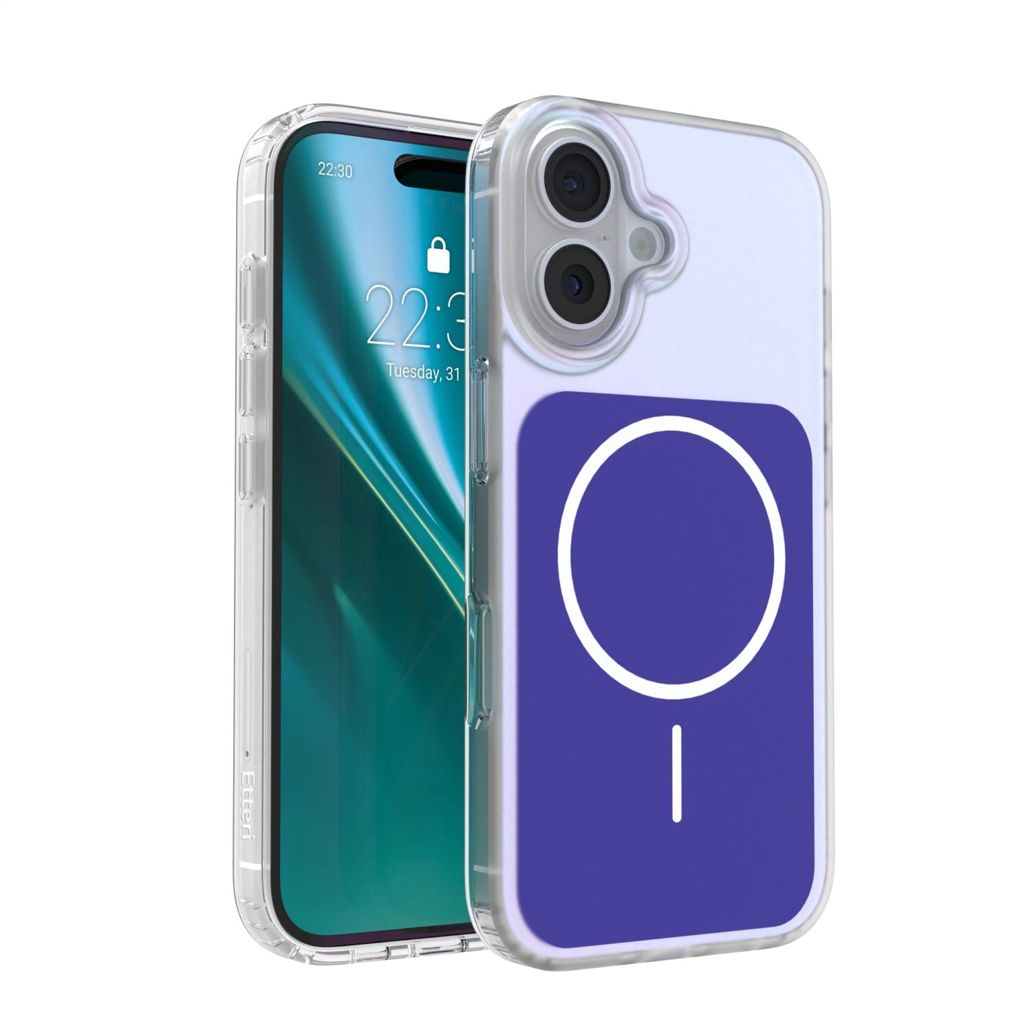 Etteri Back Cover Πλαστικό Μπλε (iPhone 16)
