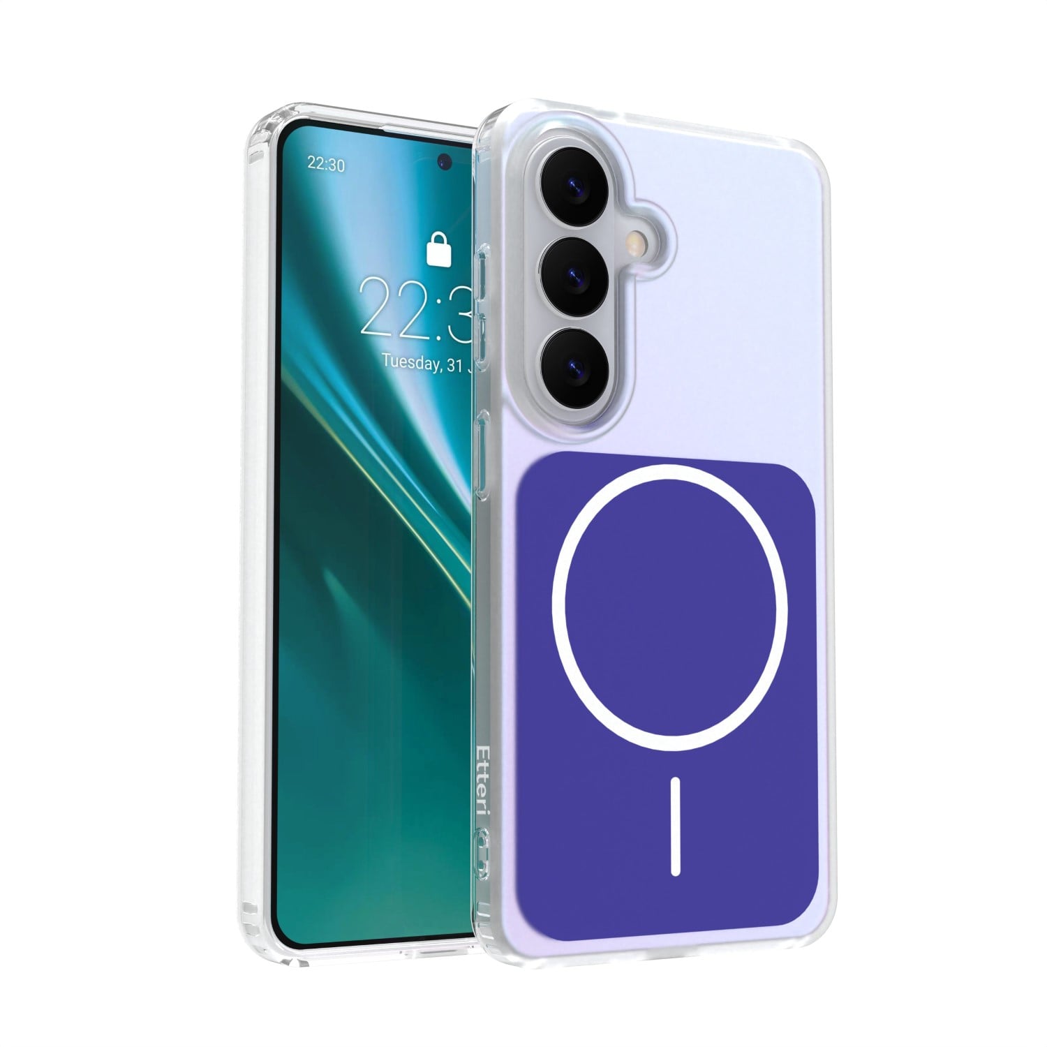 Etteri Hidden Pearl Back Cover Πλαστικό Μπλε (Galaxy S26)