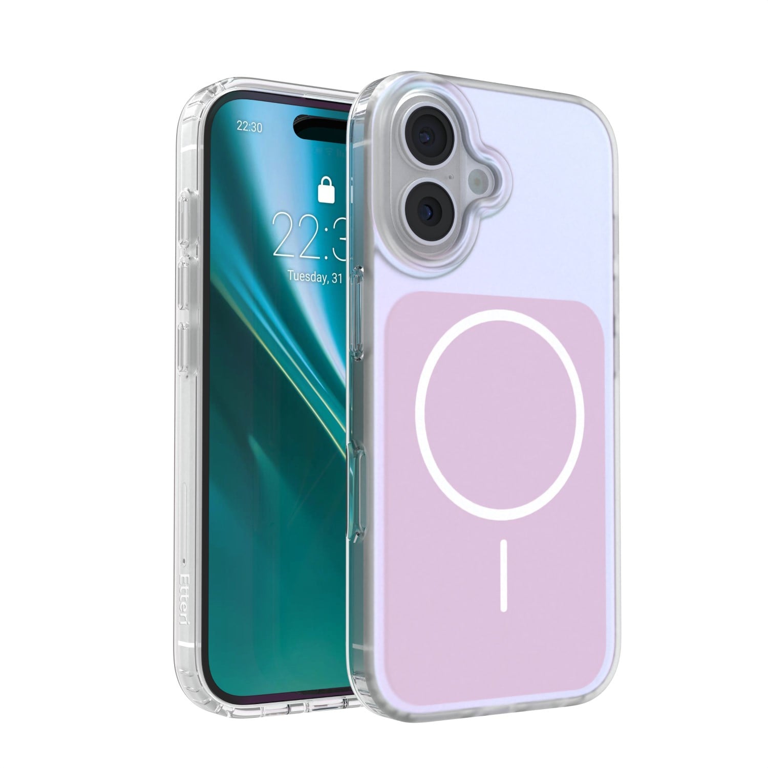 Etteri Hidden Pearl Back Cover Πλαστικό Ροζ (iPhone 16)