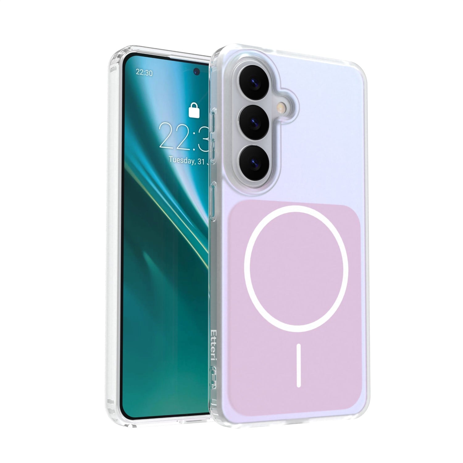 Etteri Hidden Pearl Back Cover Πλαστικό Ροζ (Galaxy S26)