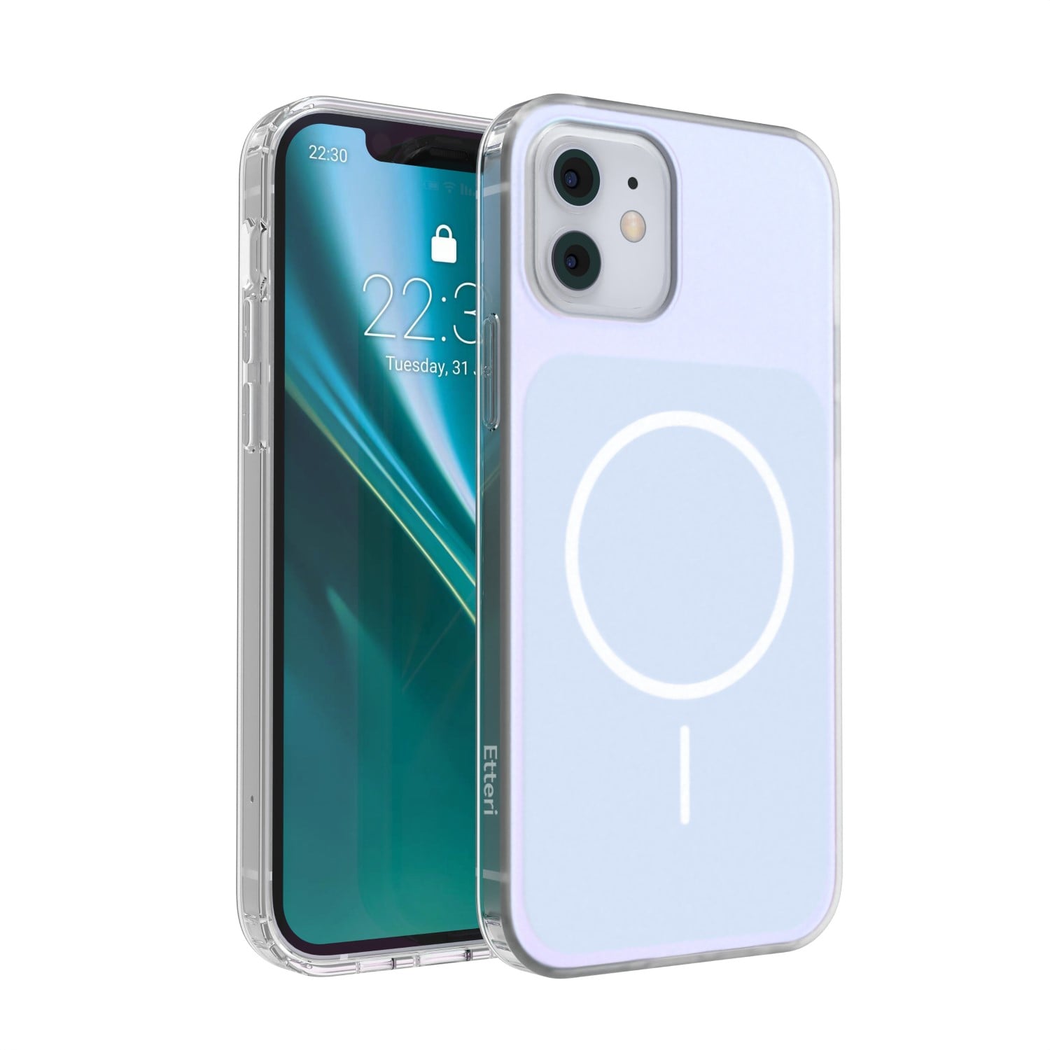 Etteri Back Cover Πλαστικό Γαλάζιο (iPhone 12 / 12 Pro)