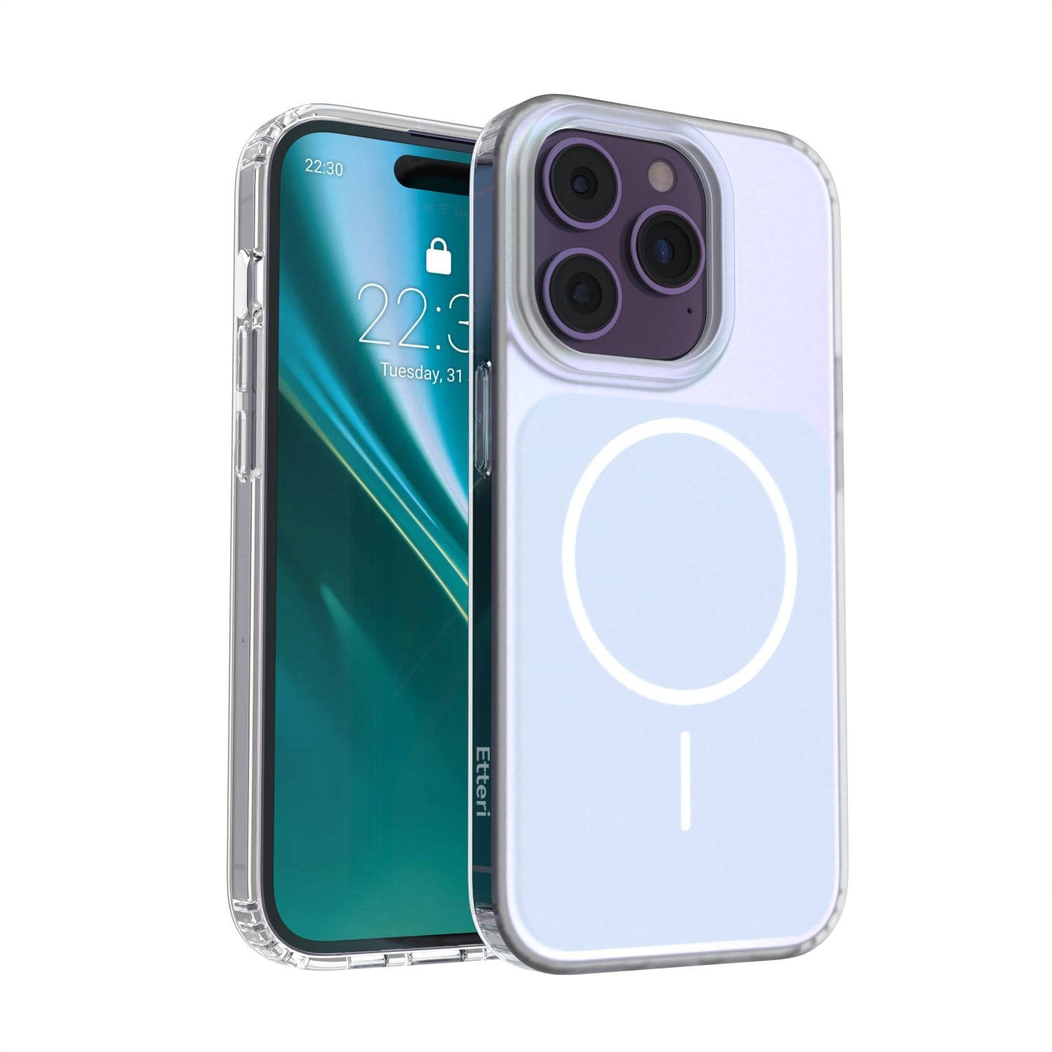 Etteri Back Cover Πλαστικό Γαλάζιο (iPhone 14 Pro)