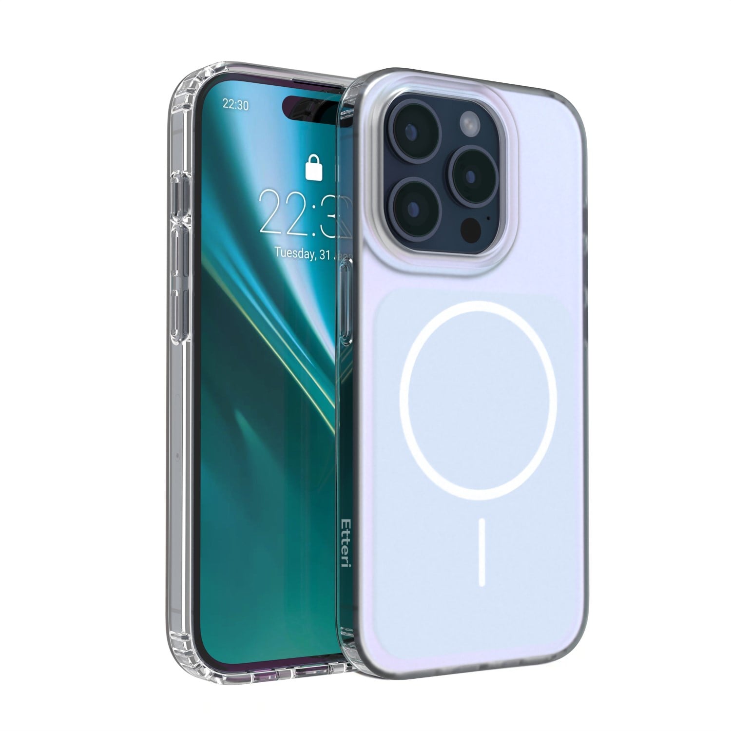Etteri Back Cover Πλαστικό Γαλάζιο (iPhone 15 Pro)