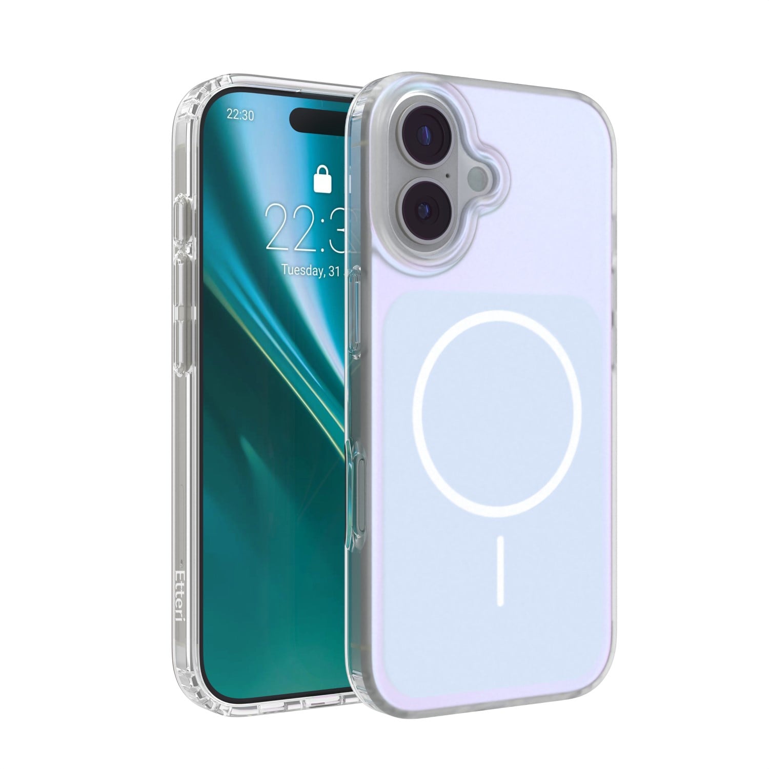 Etteri Hidden Pearl Back Cover Πλαστικό Γαλάζιο (iPhone 17)