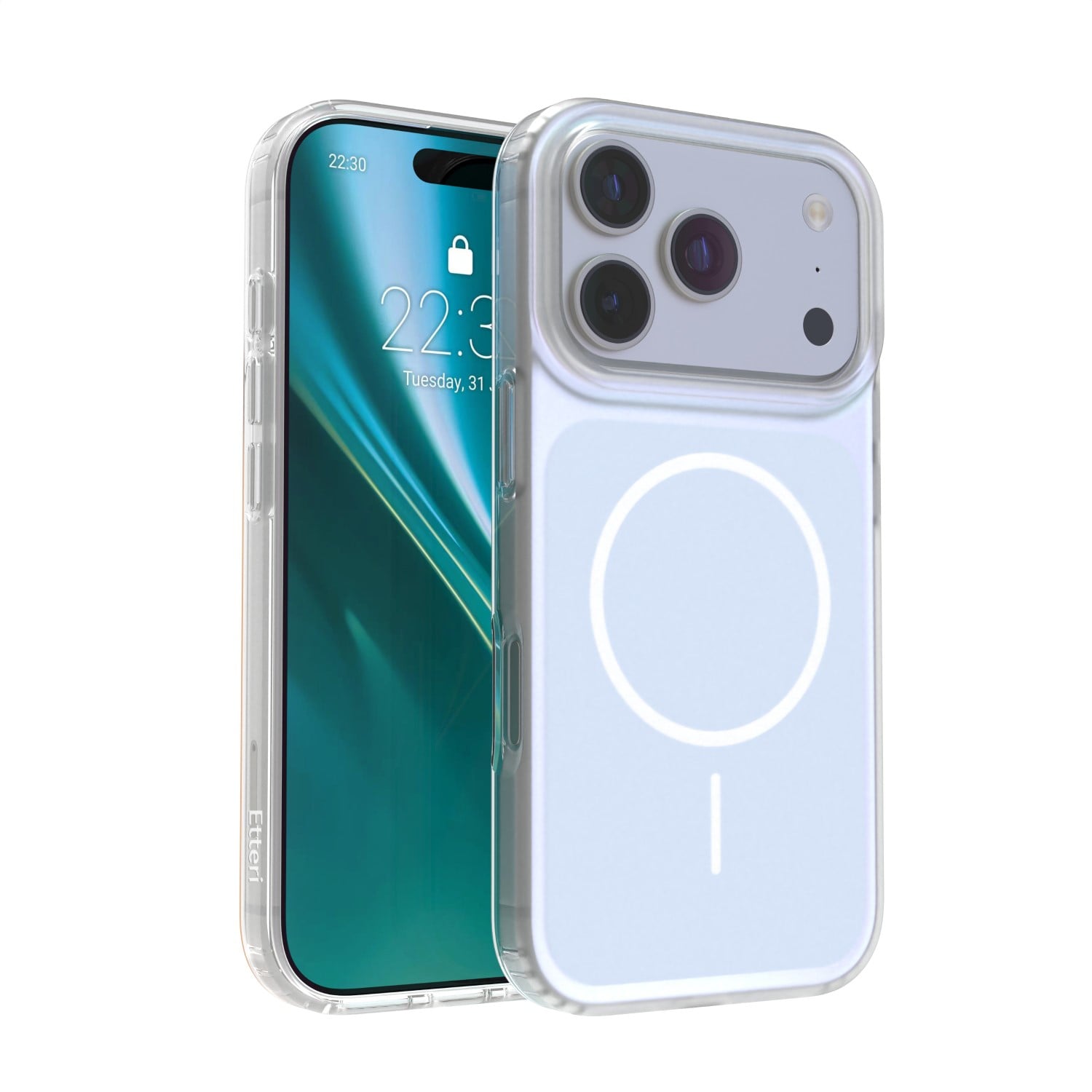 Etteri Hidden Pearl Back Cover Πλαστικό Γαλάζιο (iPhone 17 Pro)