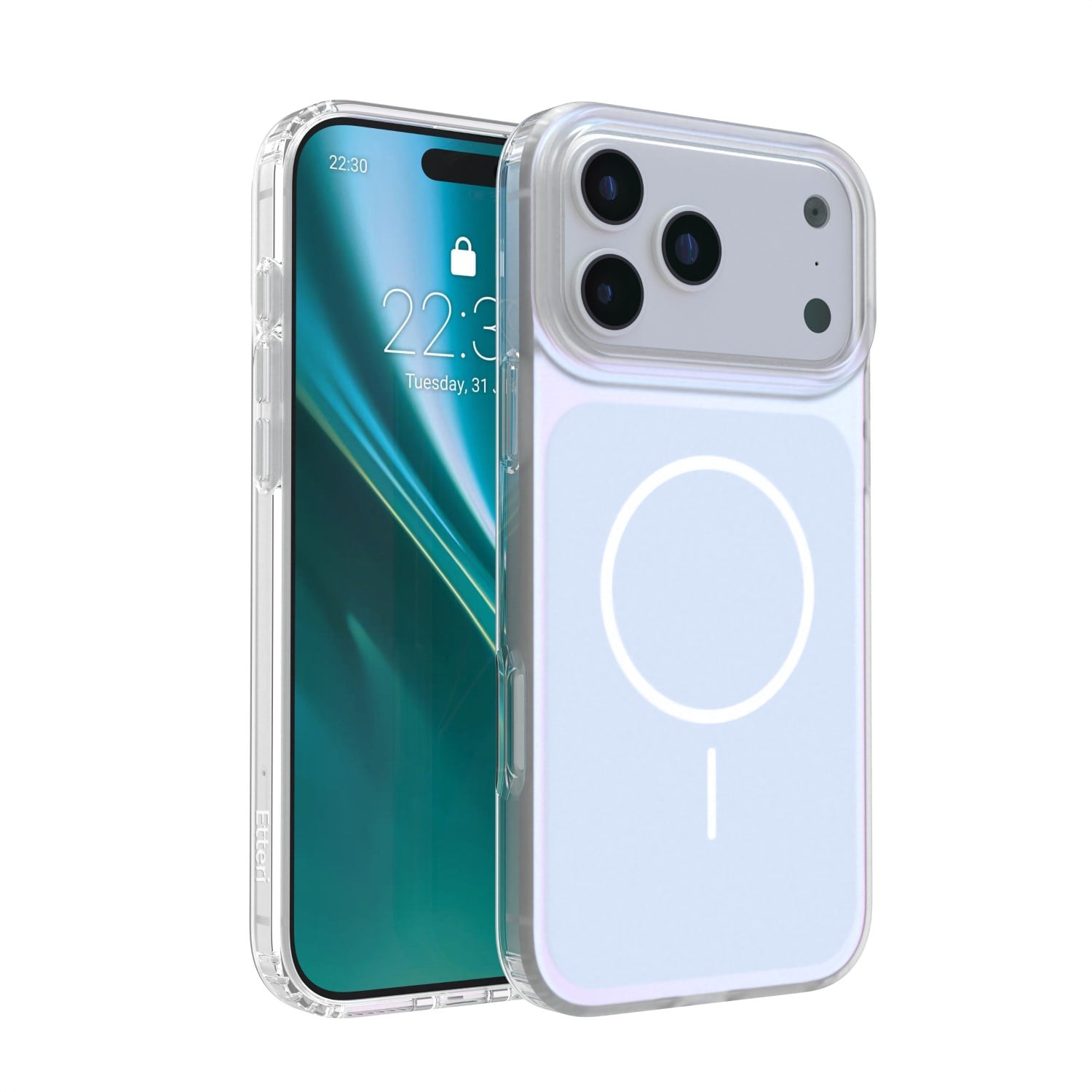 Etteri Hidden Pearl Back Cover Πλαστικό Γαλάζιο (iPhone 17 Pro Max)