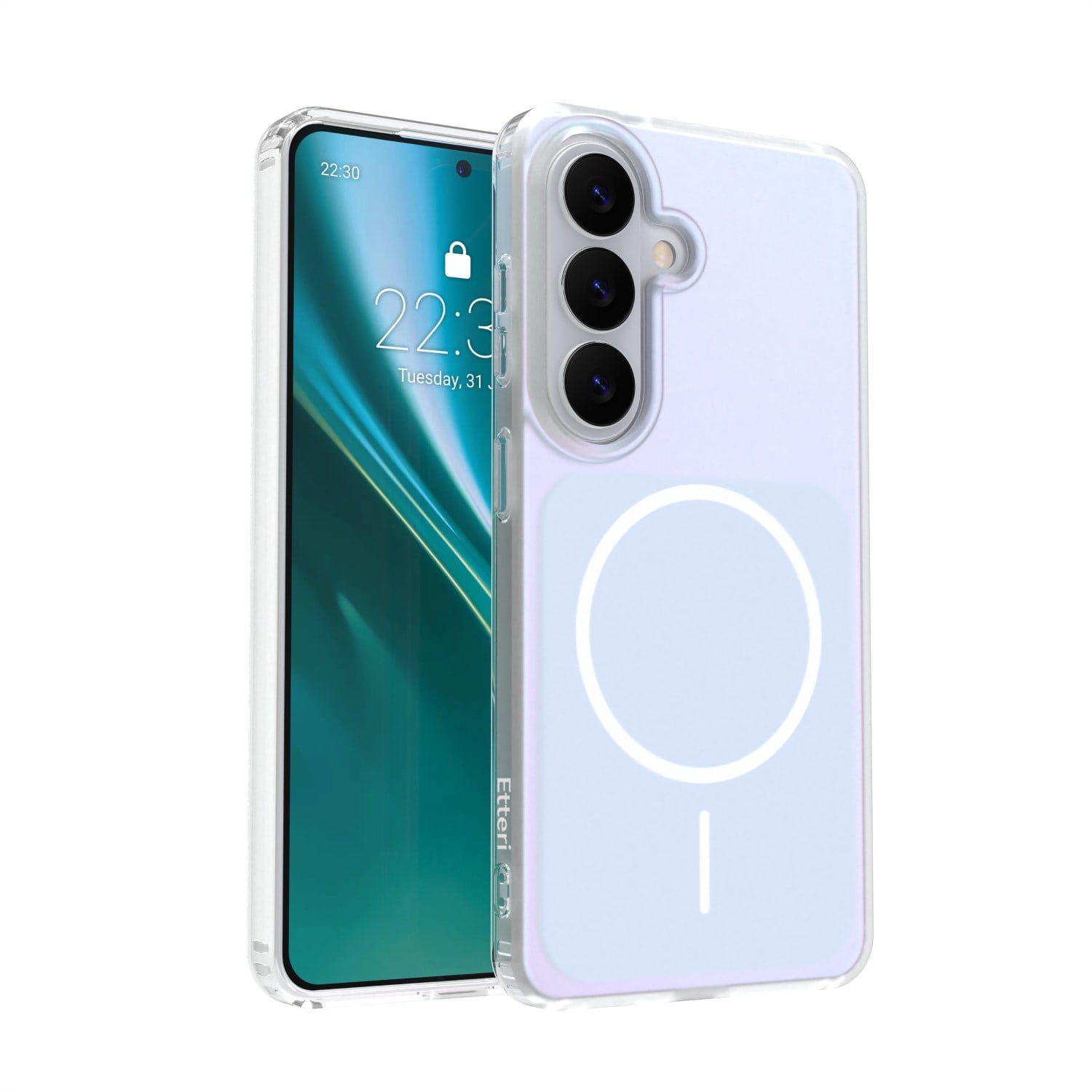 Etteri Hidden Pearl Back Cover Πλαστικό Γαλάζιο (Galaxy S26)