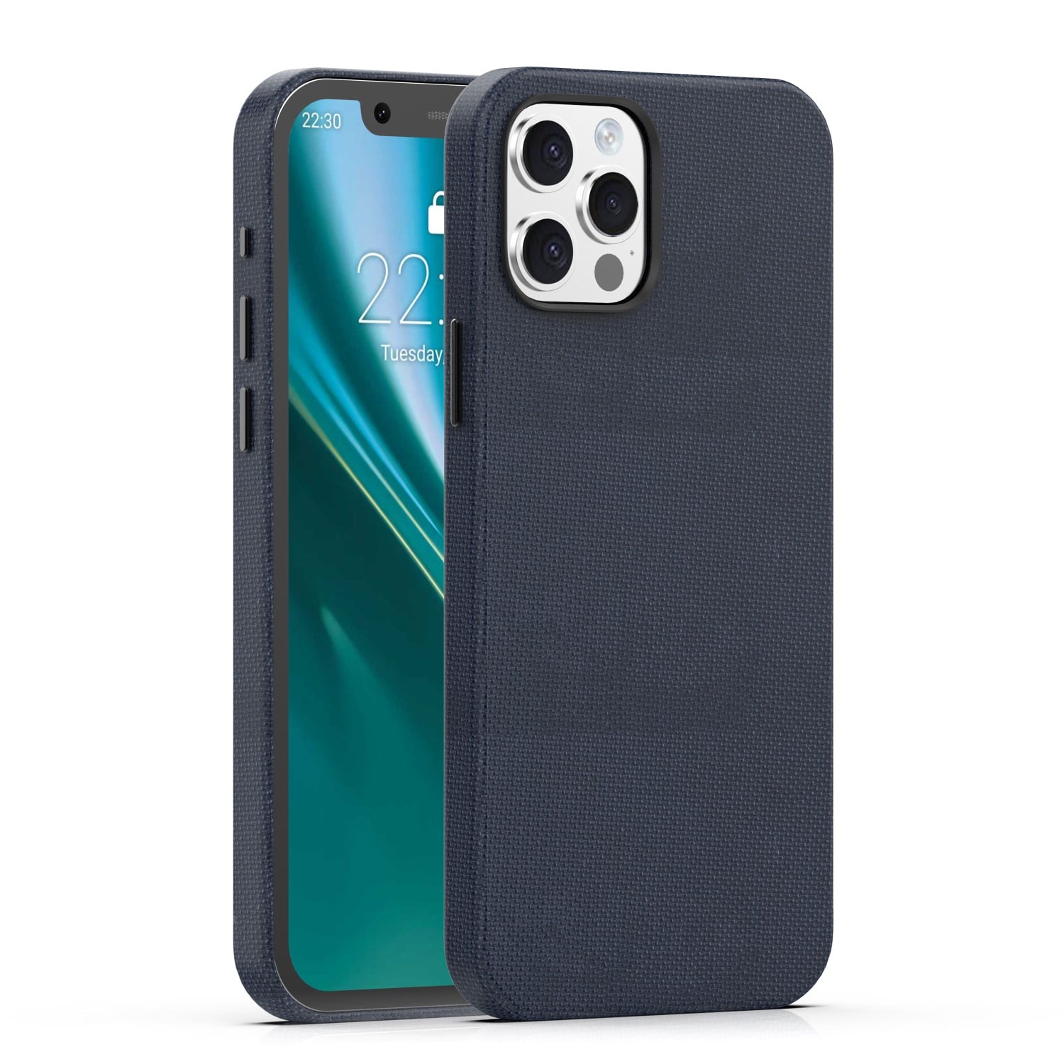 Mag Back Cover Σιλικόνης 2mm Μαύρο (iPhone 12 / 12 Pro)