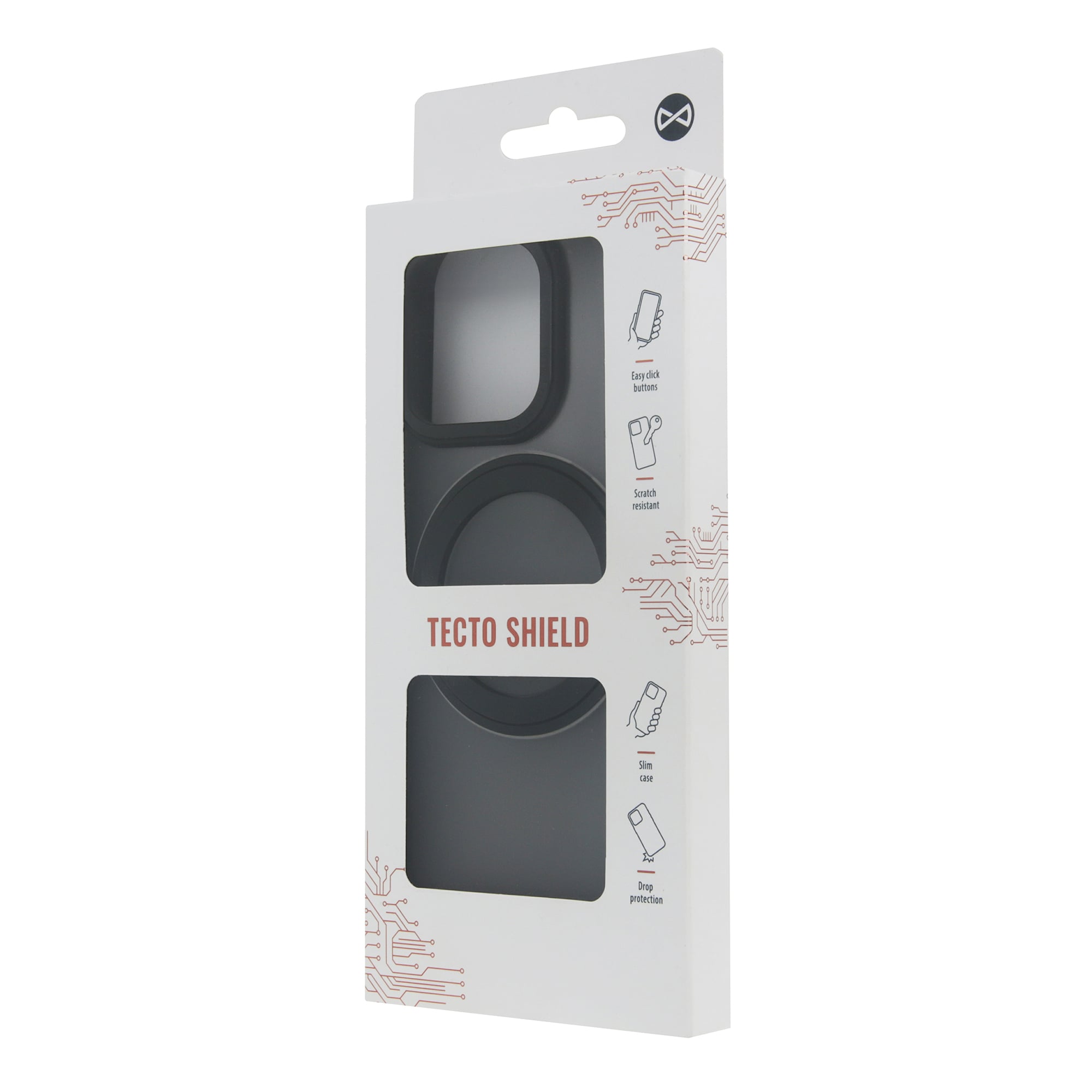 Ring Back Cover Μαύρο (iPhone 12)
