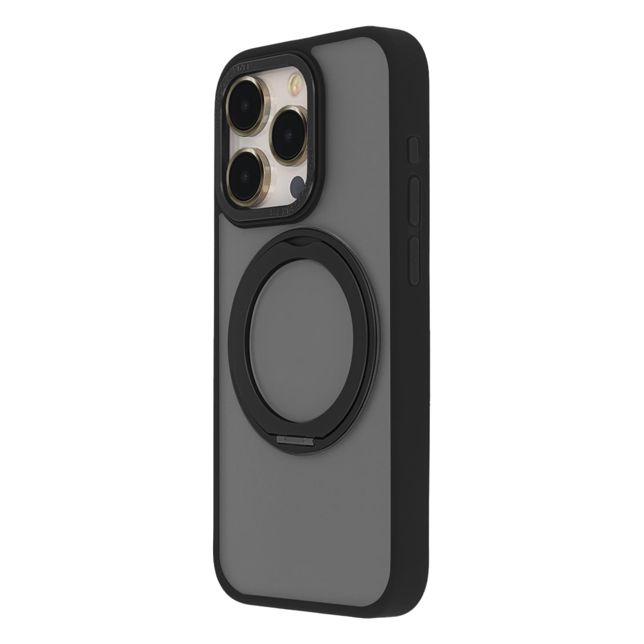 TectoShield Back Cover Μεταλλικό Μαύρο (iPhone 15 Plus)