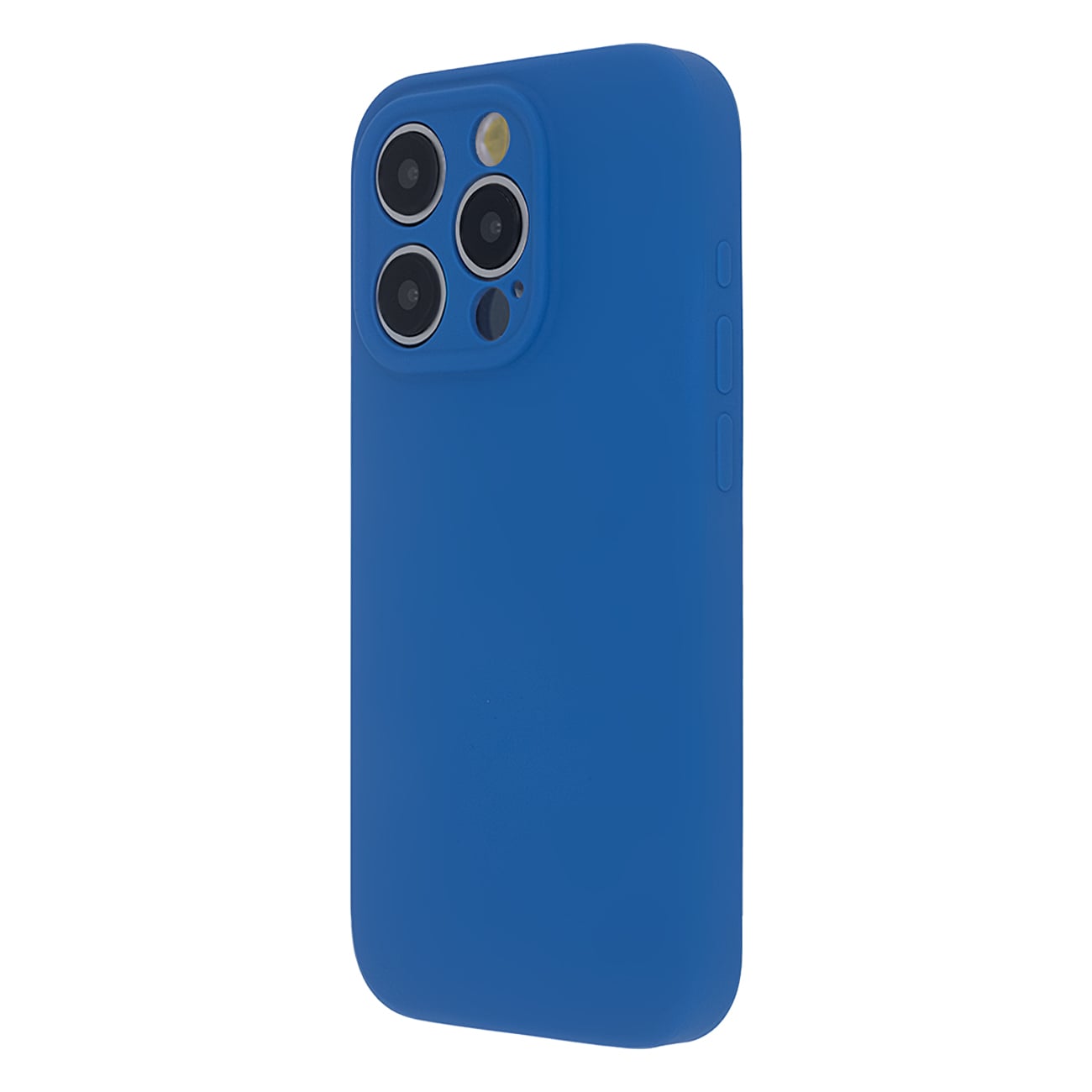 TectoShield Back Cover Σιλικόνης / Υφασμάτινο Μπλε (iPhone 15 Pro)