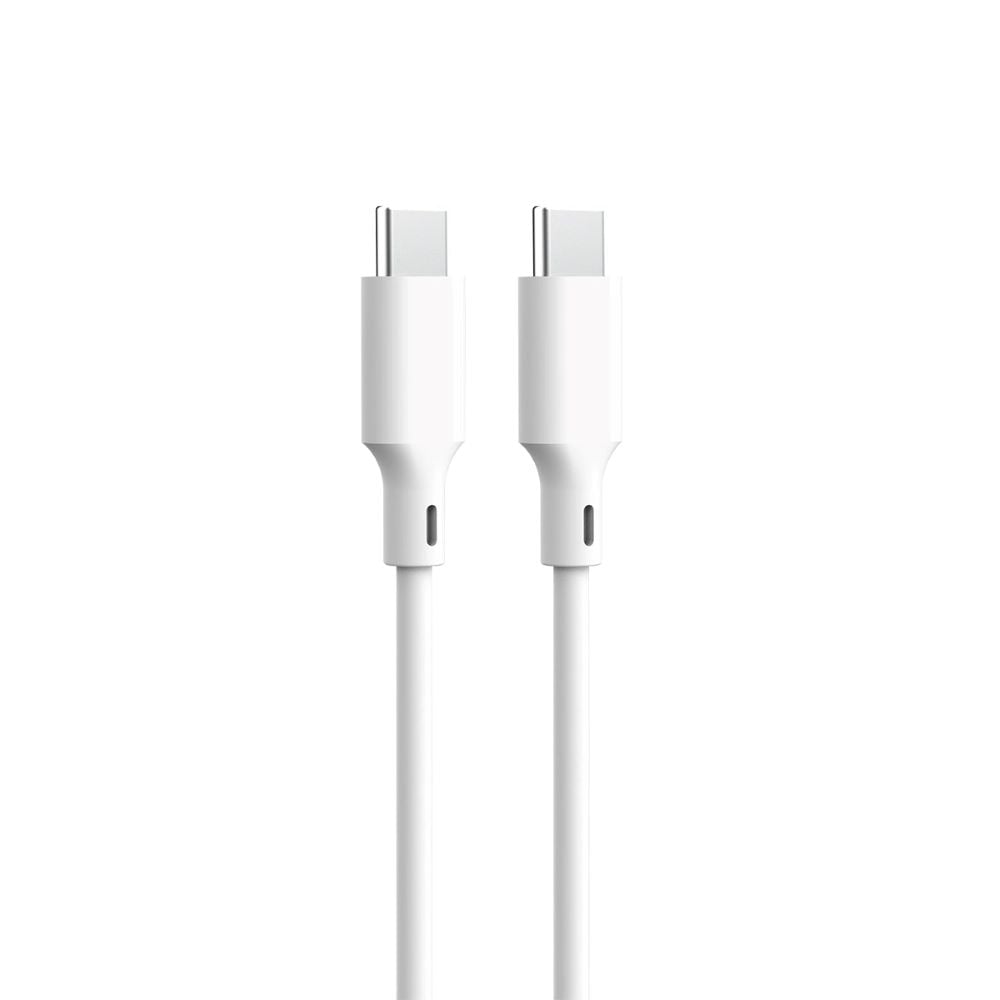 Forever USB 2.0 Cable USB-C male - USB-C Λευκό 1.5m