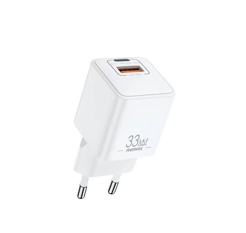 Remax Φορτιστής Χωρίς Καλώδιο GaN 33W Power Delivery Λευκός (RP-U26)