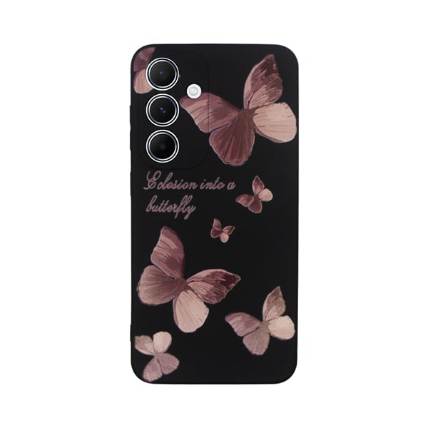 Vivid Back Cover Σιλικόνης Μαύρο (Galaxy A55Oppo A55 5G)