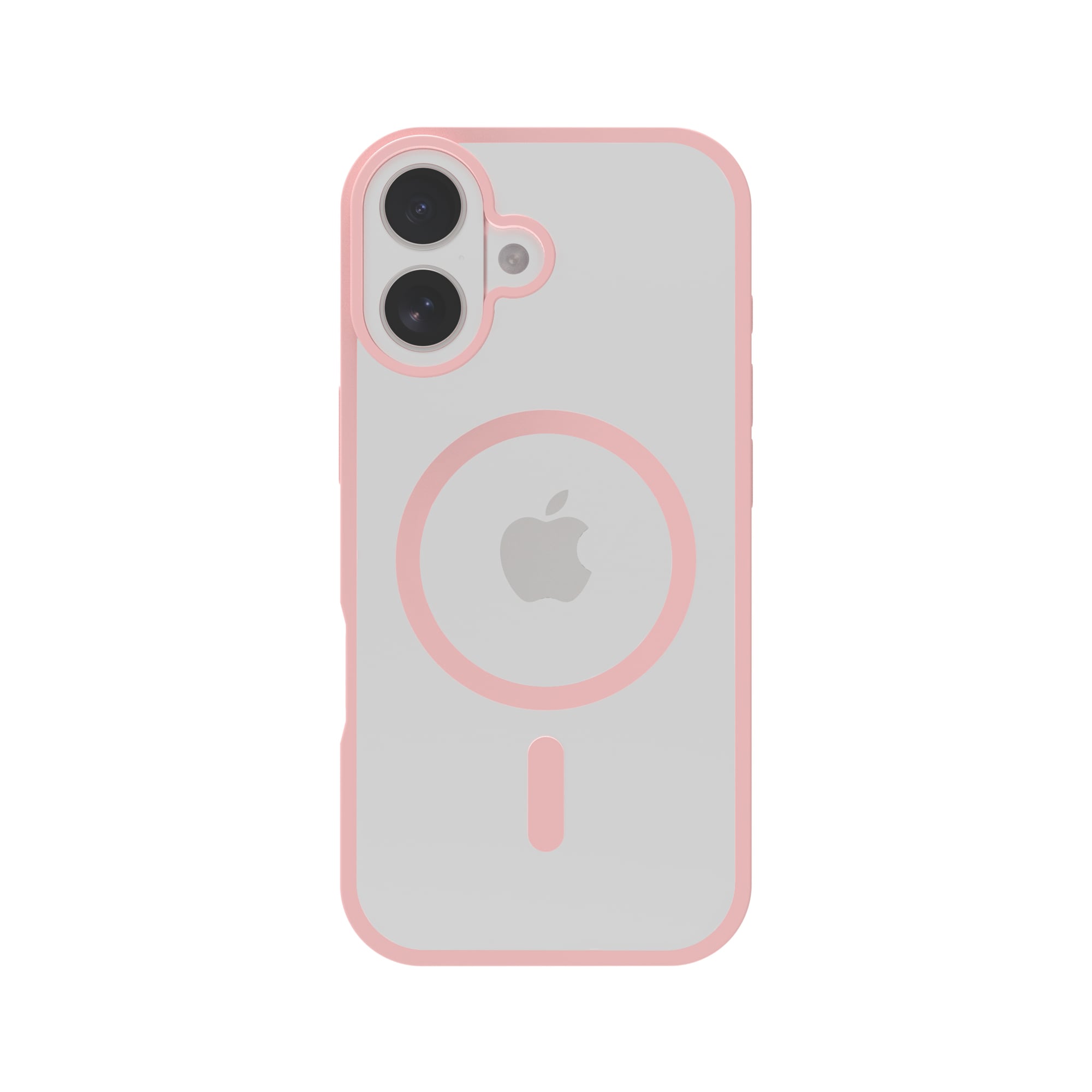 Vivid Acrylic Back Cover Πλαστικό / Σιλικόνης Ροζ (iPhone 17)