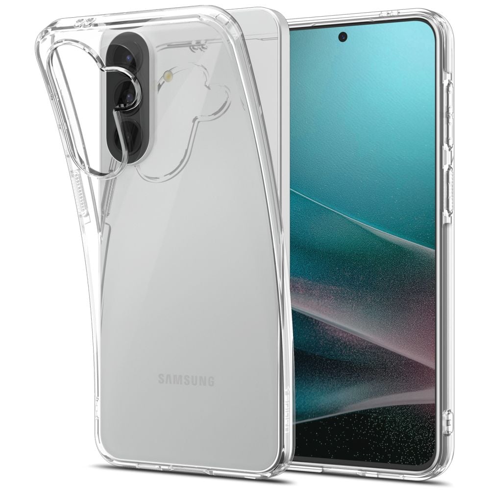 Spigen Liquid Crystal Back Cover Σιλικόνης Crystal Clear (Galaxy A57)