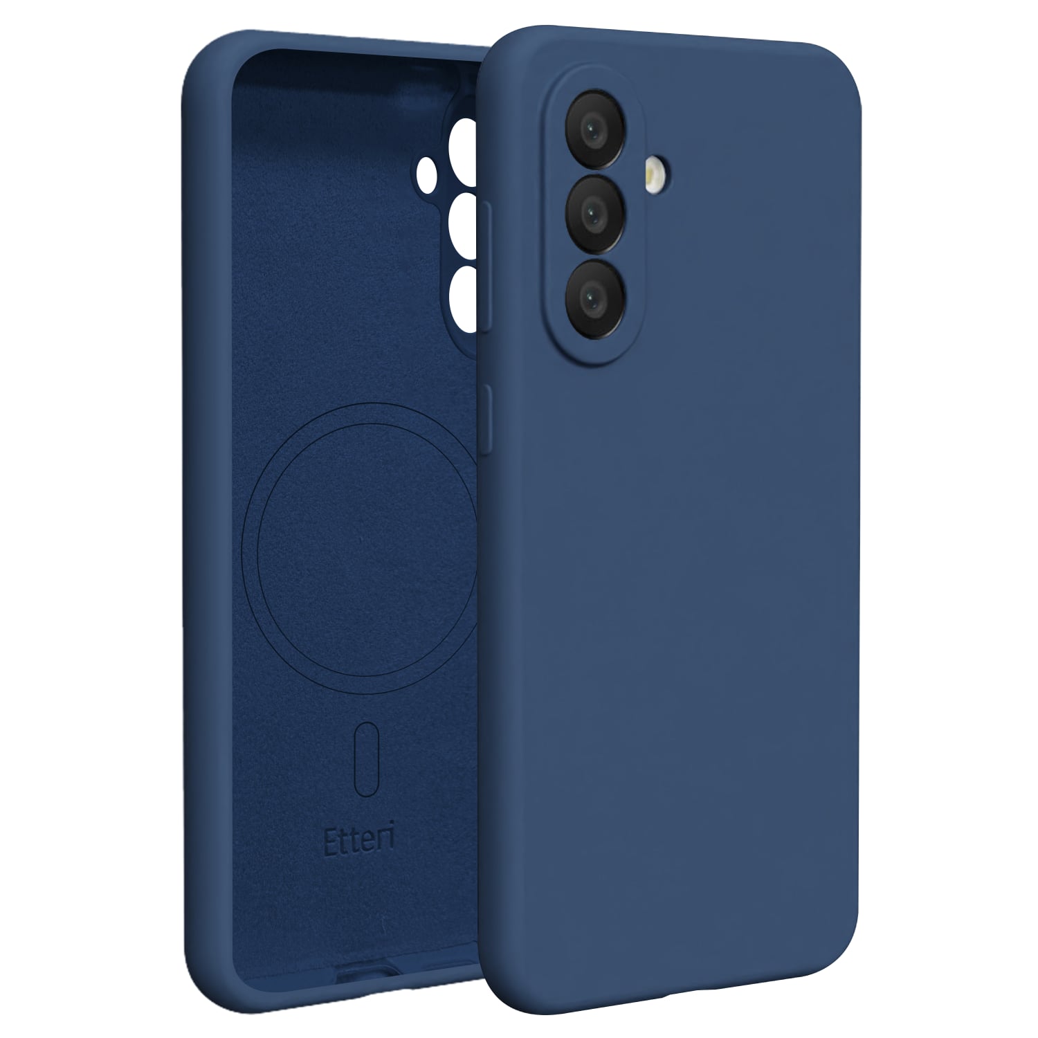 Etteri Mag Back Cover Σιλικόνης Μπλε (Galaxy A37)