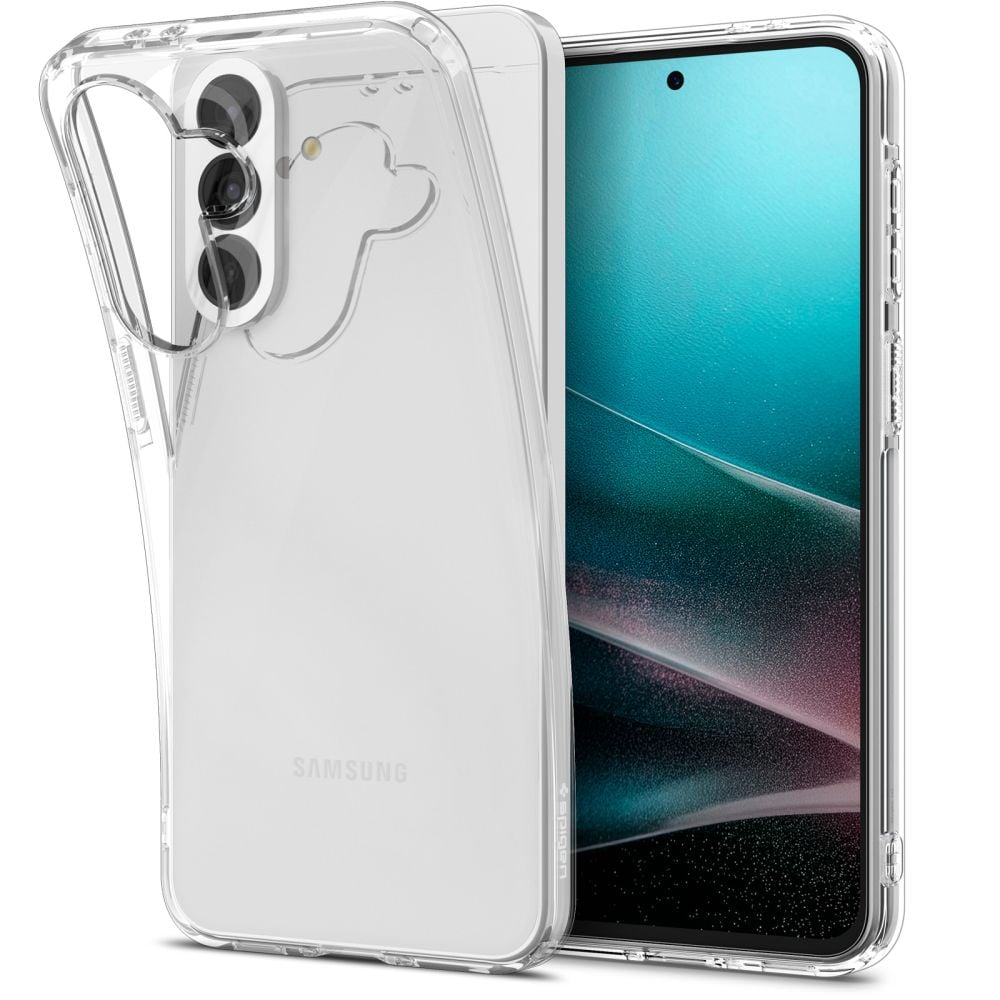 Spigen Liquid Crystal Back Cover Σιλικόνης Crystal Clear (Galaxy A37)