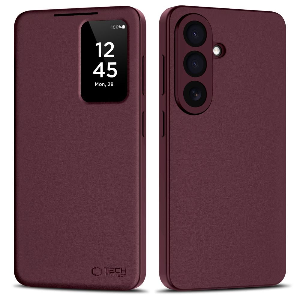 Tech-Protect Wallet Μπορντό (Galaxy A57)