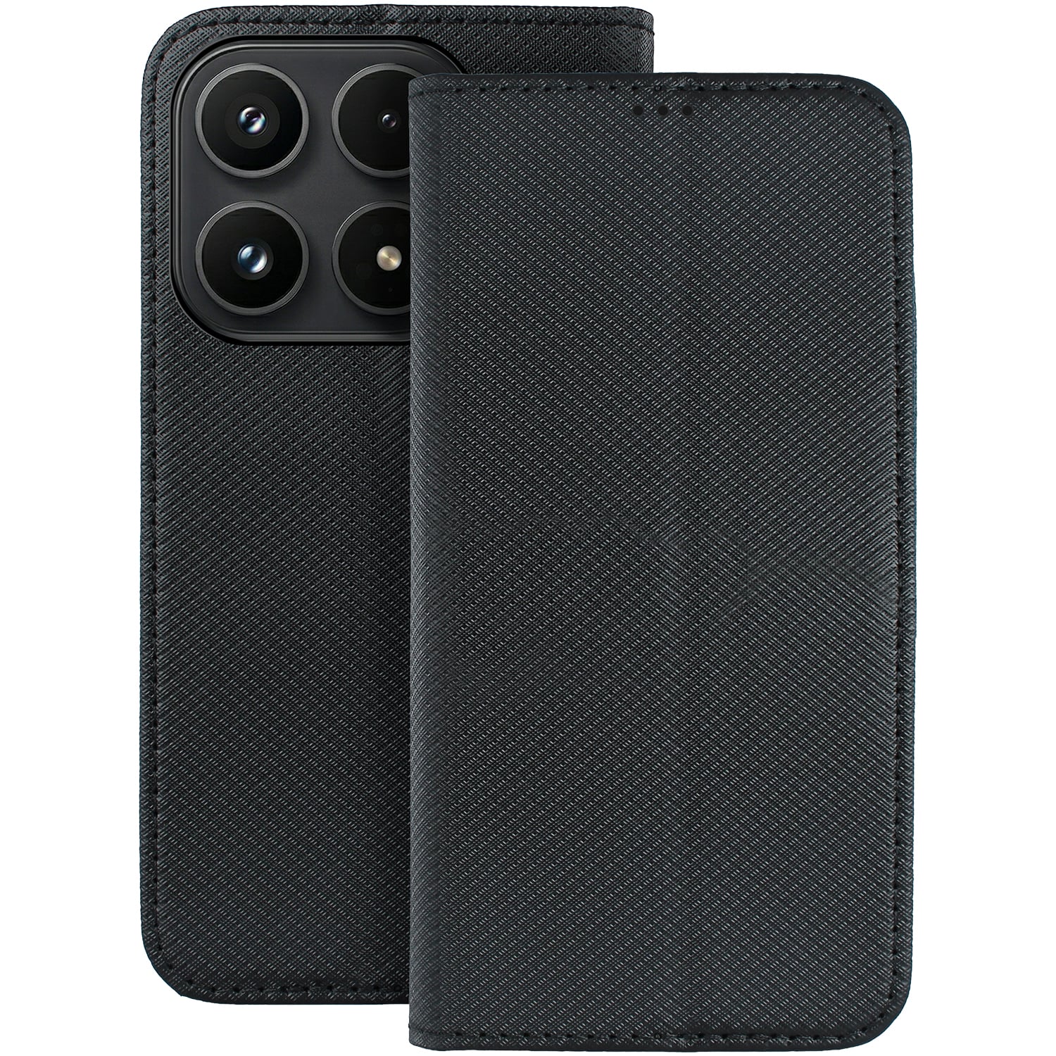 Smart Book Σιλικόνης Μαύρο (Xiaomi 17)