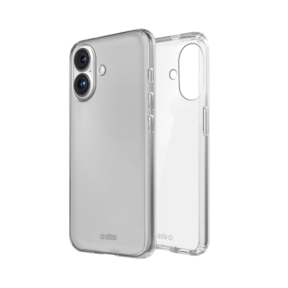 SBS Back Cover Σιλικόνης Διάφανο (iPhone 16)