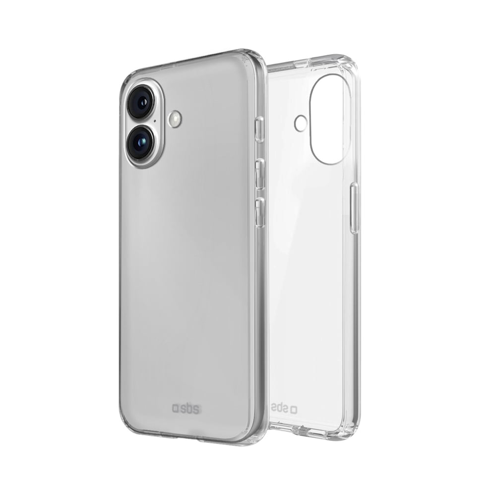 SBS Back Cover Σιλικόνης Διάφανο (iPhone 16 Plus)