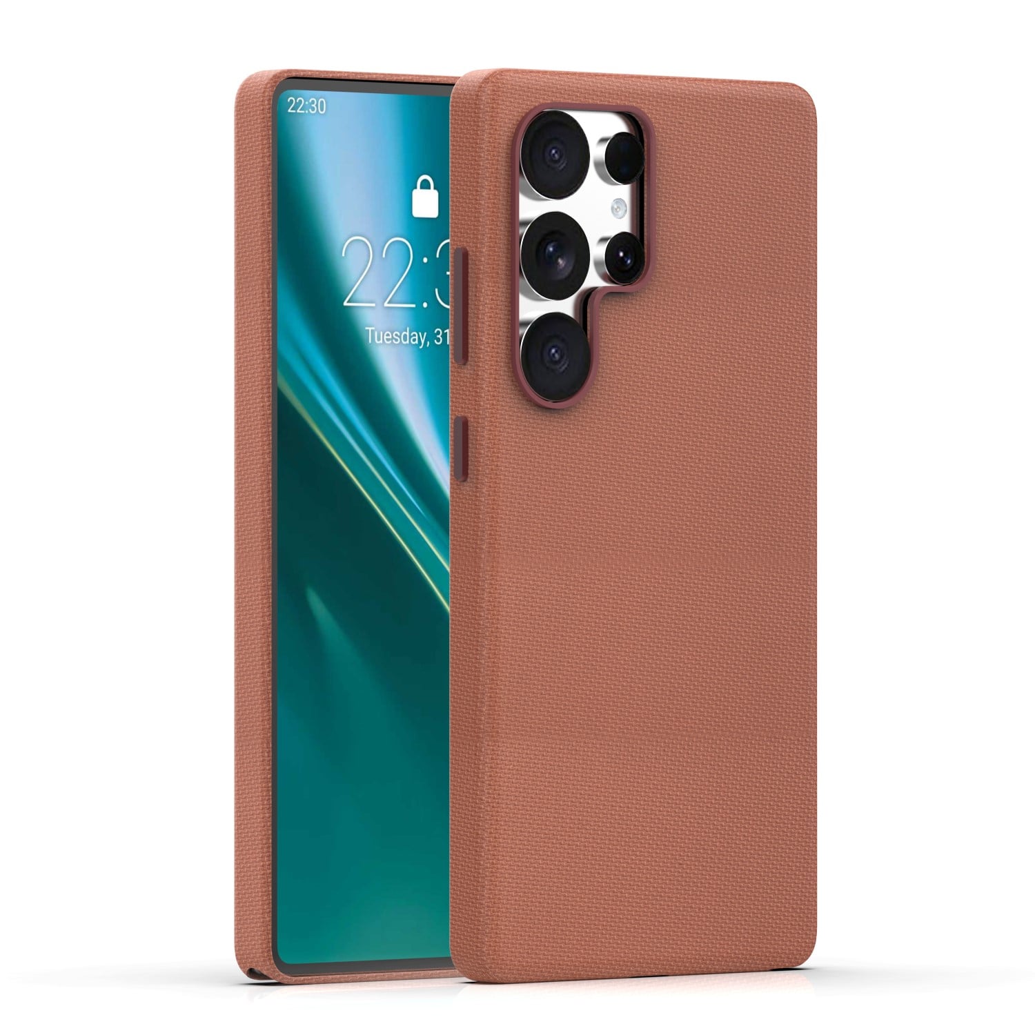 Mag Back Cover Σιλικόνης 2mm Καφέ (Galaxy S26 Ultra)