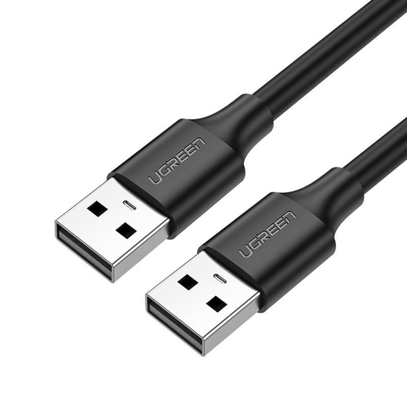 Ugreen USB 2.0 Cable USB-A male - USB-A male Μαύρο 1m (10309)