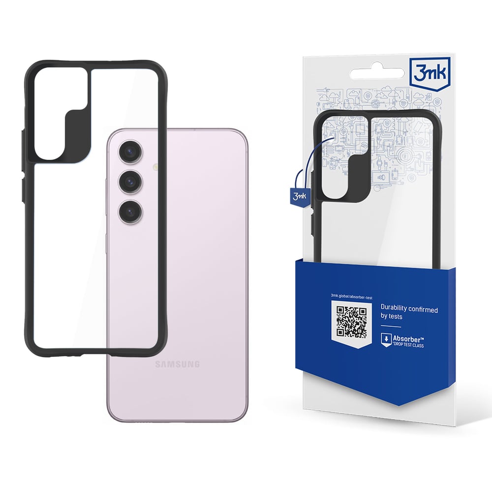 3MK Satin Armor Case+ Back Cover Πλαστικό Μαύρο (Galaxy S24+)