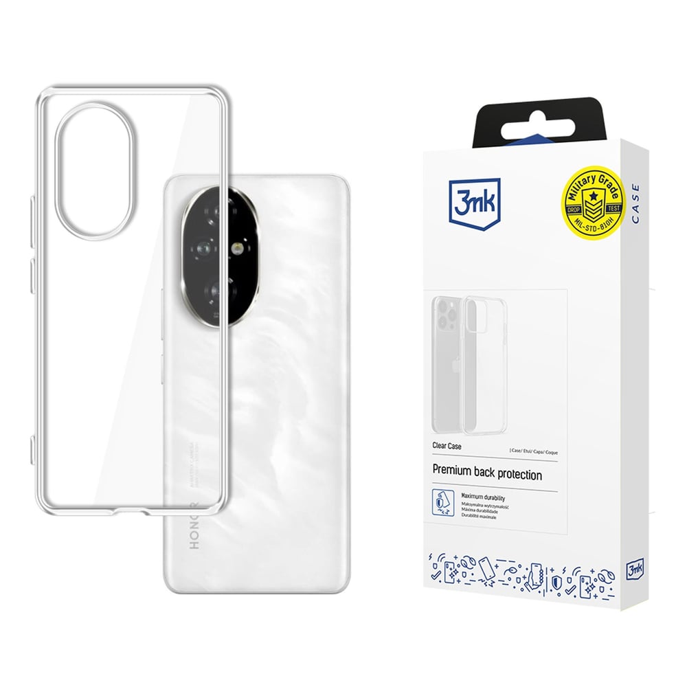 3MK Clear Back Cover Πλαστικό Διάφανο (Honor 200 - 3mk)
