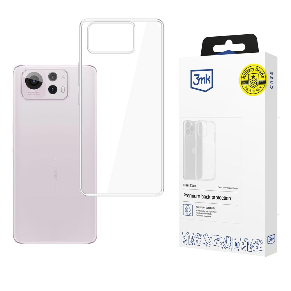 3MK Clear Back Cover Πλαστικό Διάφανο