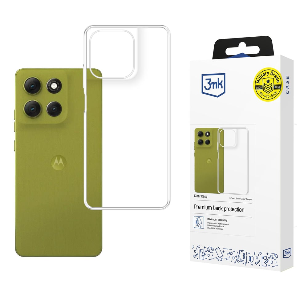 Motorola Moto G86 G86 Power 3mk Clear Case