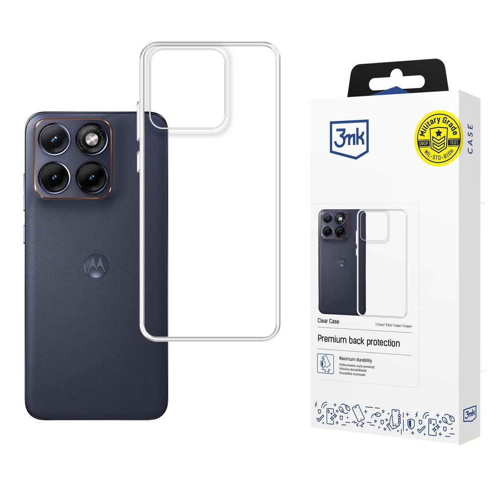 3MK Back Cover Διάφανο (Motorola Edge 70)