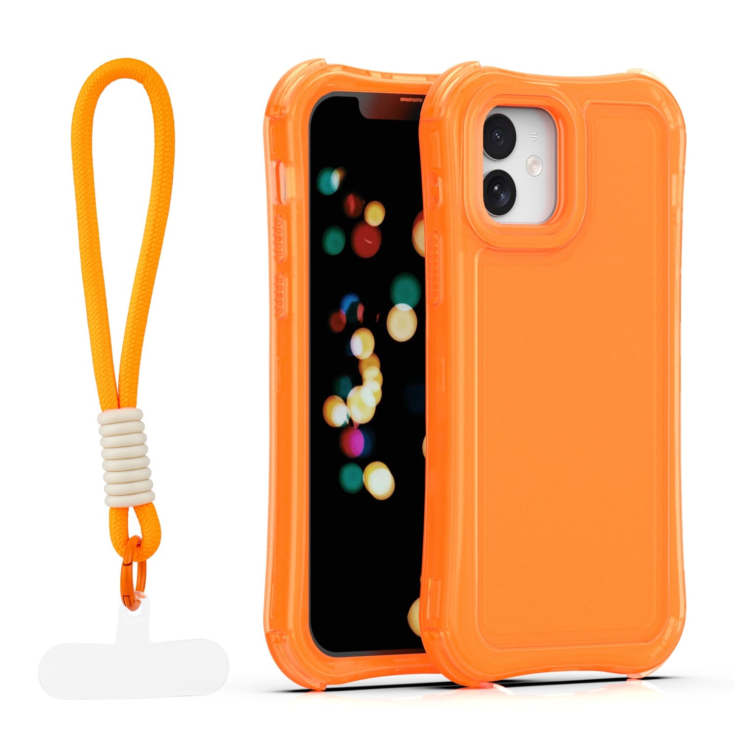 Orange Back Cover Σιλικόνης Πορτοκαλί (iPhone 12 / 12 Pro)