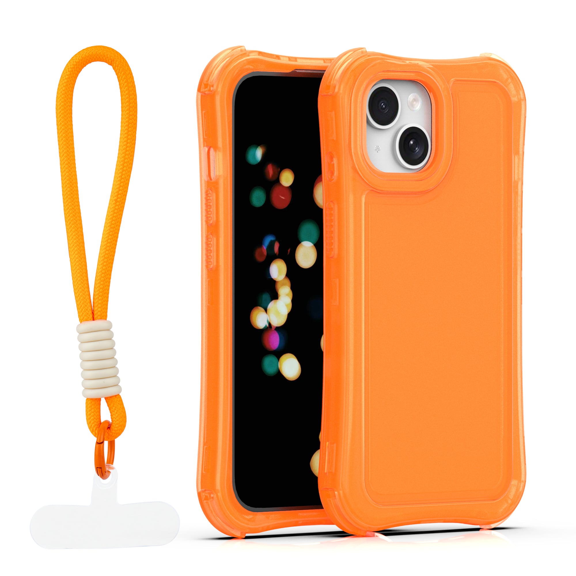 Orange Back Cover Σιλικόνης Πορτοκαλί (iPhone 15)