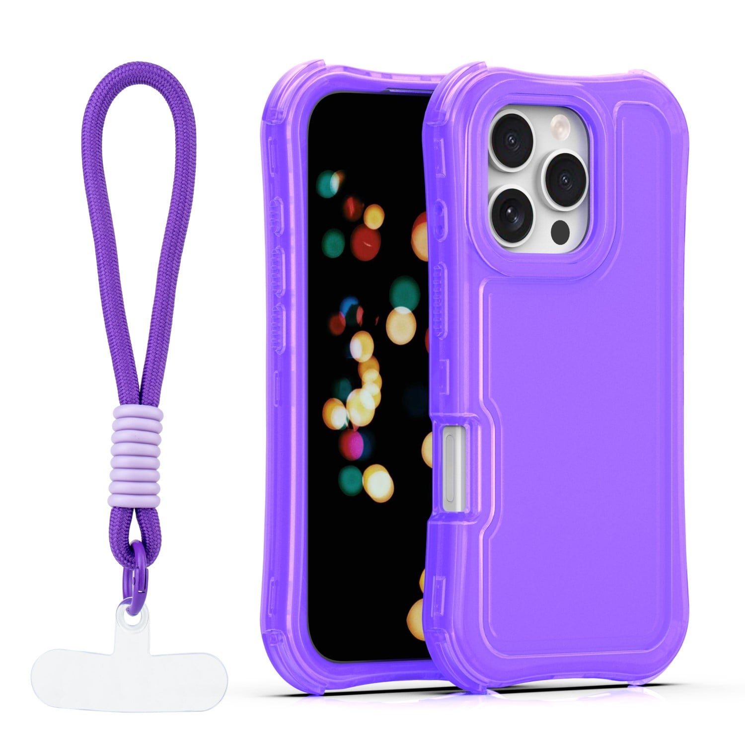 TelForceOne Back Cover Σιλικόνης Μωβ (iPhone 16 Pro)