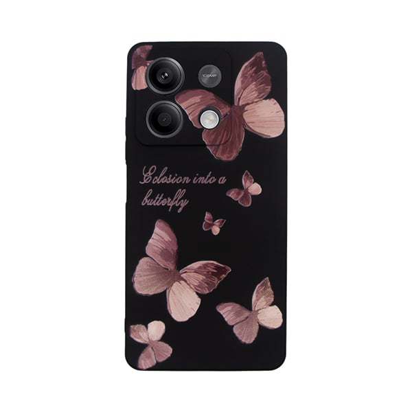 Vivid Back Cover Σιλικόνης / Πλαστικό Μαύρο (Redmi Note 13 5G)