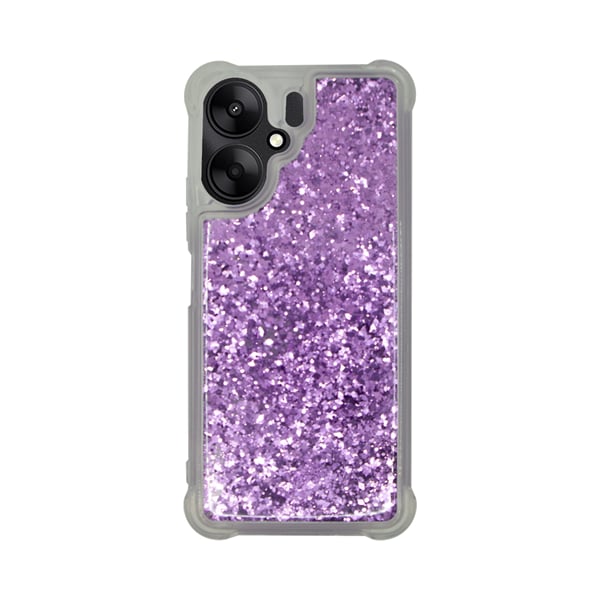 Vivid Liquid Back Cover Σιλικόνης Μωβ (Redmi 13C)