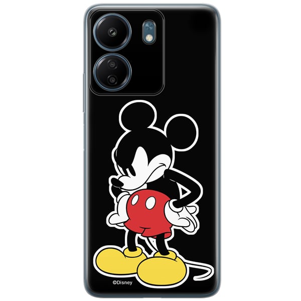 Disney Mickey Back Cover Μαύρο (Redmi 13C, Disney)