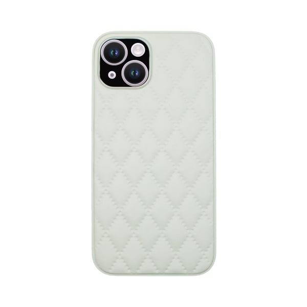Vivid Diamond Back Cover Δερματίνης / Δερμάτινο Λευκό (iPhone 14)